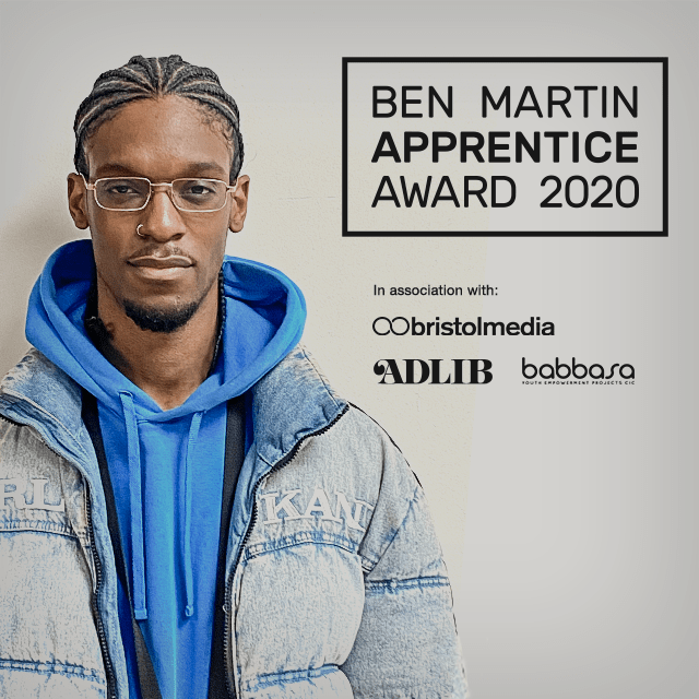 Okori Lewis-McCalla Ben Martin Apprentice Award winner 2020
