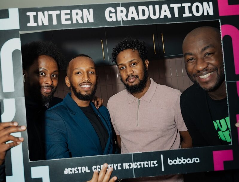 Bristol Creative Industries Internship Programme intern graduation